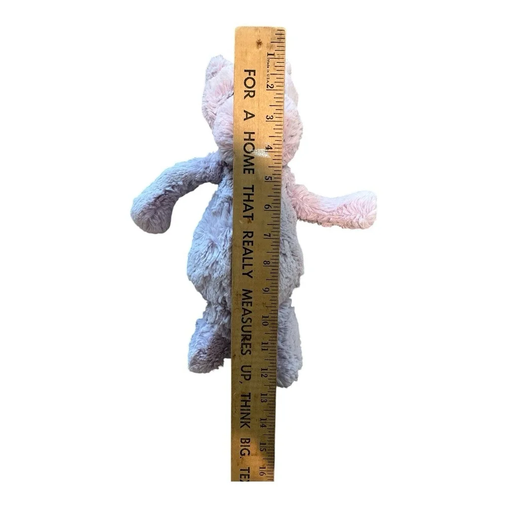 Jellycat Bashful Hippo Lilac Purple Plush Stuffed Animal Retired Lovey